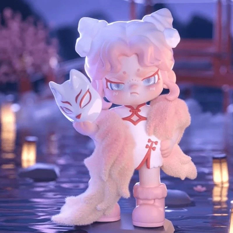 【拆盒】DORA百无禁忌系列盲盒手办新版国风可爱摆件潮玩礼物玩具