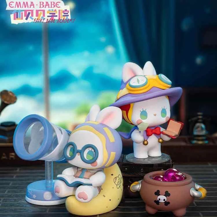 【拆盒】秘境森林仙贝贝学院系列盲盒潮玩公仔摆件