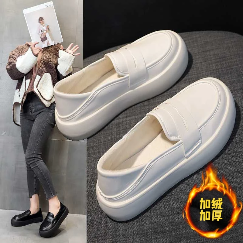 冬季回力休闲护士专用防滑鞋女秋冬加绒单鞋久站不累脚软底医护防