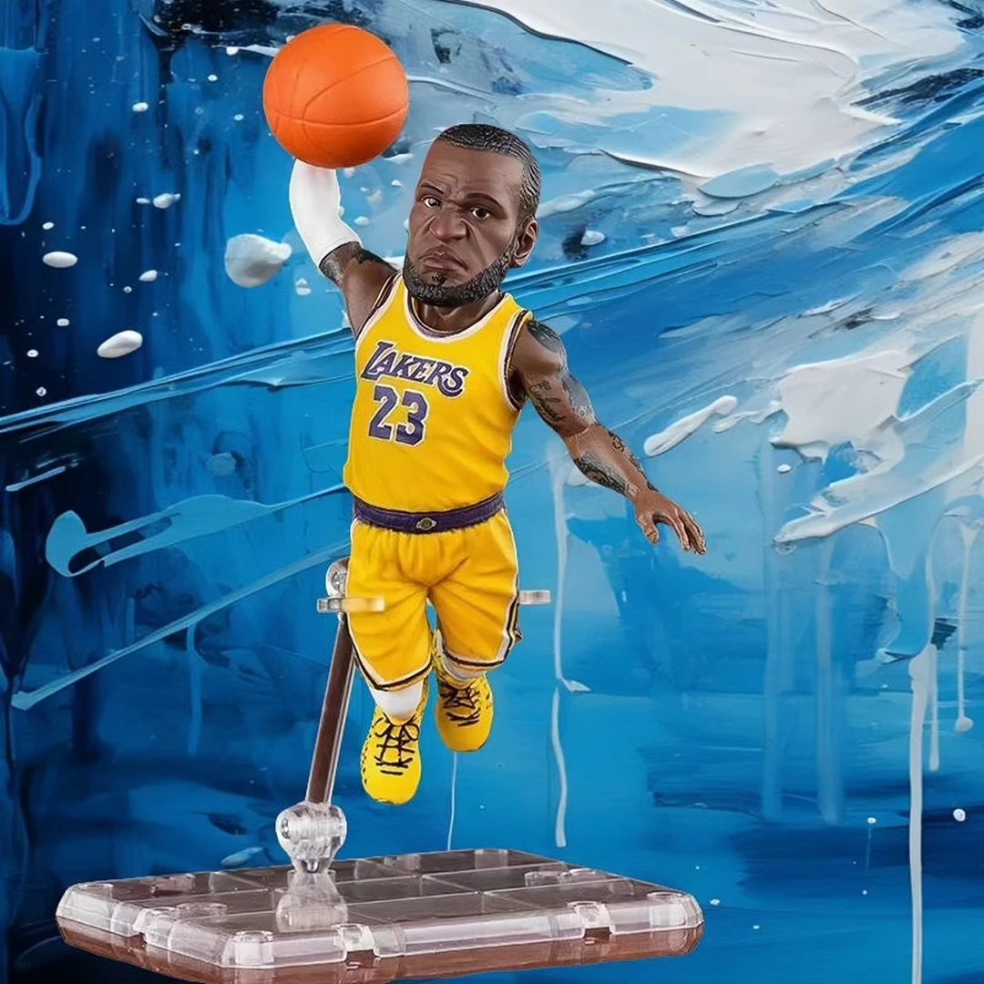 篮球NBA明星詹姆斯库里哈登汤普森手办景品摆件高颜值   生日礼物