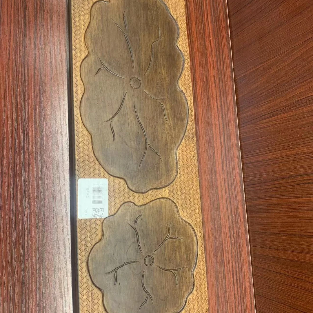 友名陶瓷 荷语茶盘实木家用干泡台托盘功夫茶具-935
