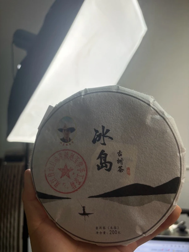 冰岛老寨26号 2017年冰岛中小树200克饼