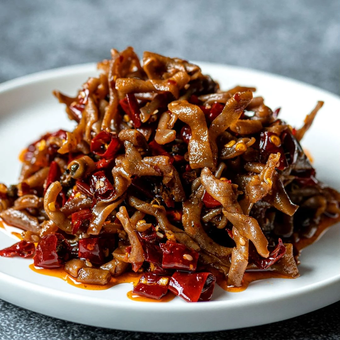 余优优麻辣冷吃鸭肠200g香辣即食小吃特产肉食熟食四川冷吃系列
