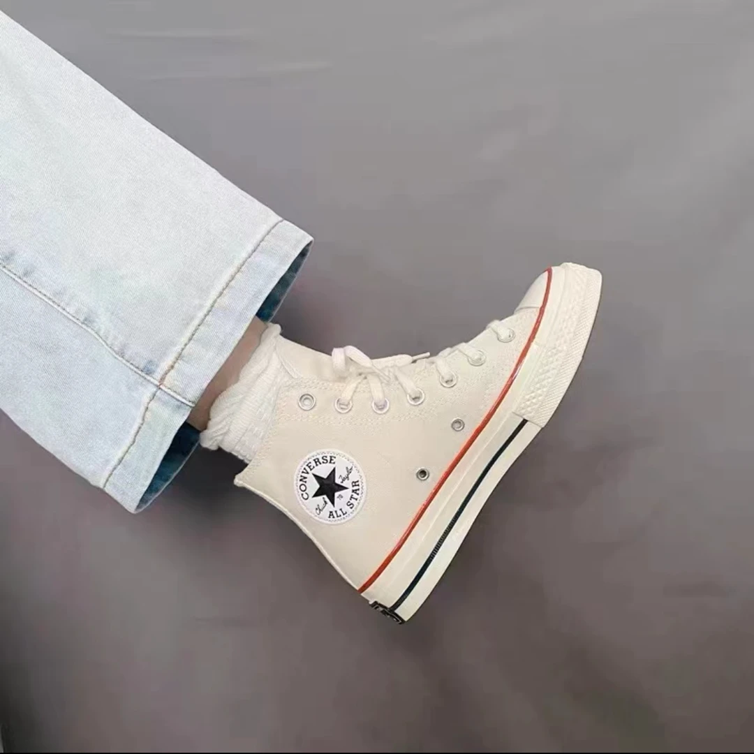 CONVERSE匡威 1970S经典帆布男女休闲运动鞋米白色162053C