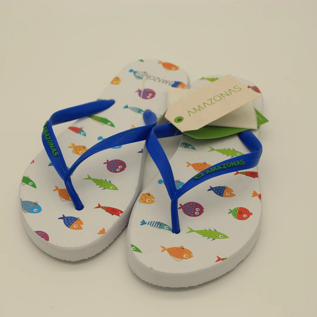 N3-6309人字拖多彩小鱼时尚沙滩家用鞋【哎呦家15935】