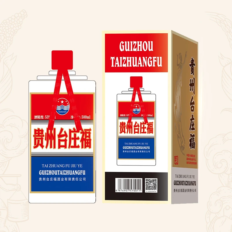 台庄福1985纯粮酱酒 53°大曲坤沙 优级白酒 1瓶装 53度500ml53度