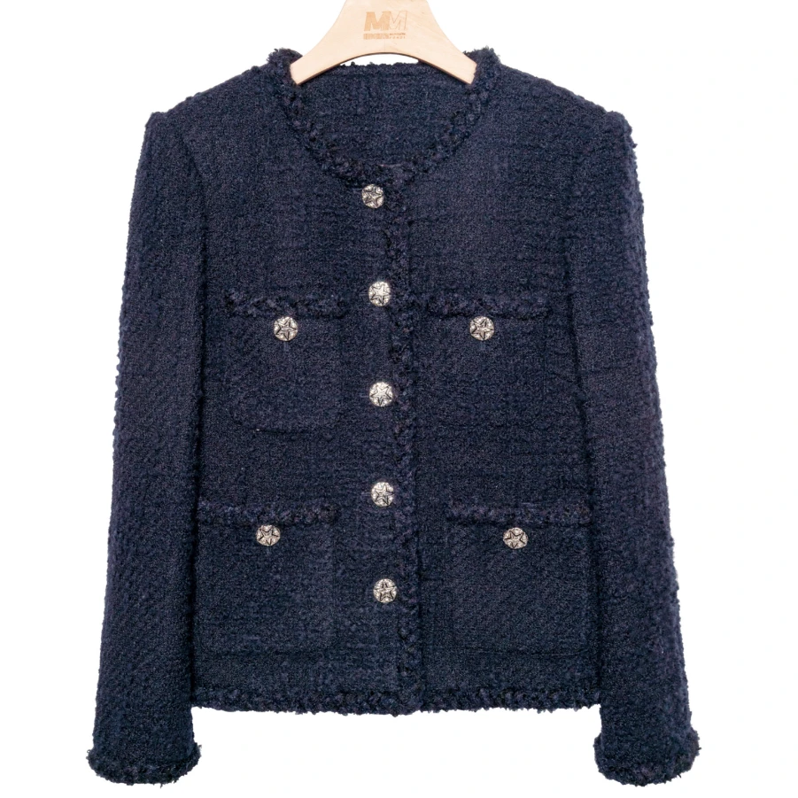 杭州超哥【CO83446】高端小香风鹅绒服