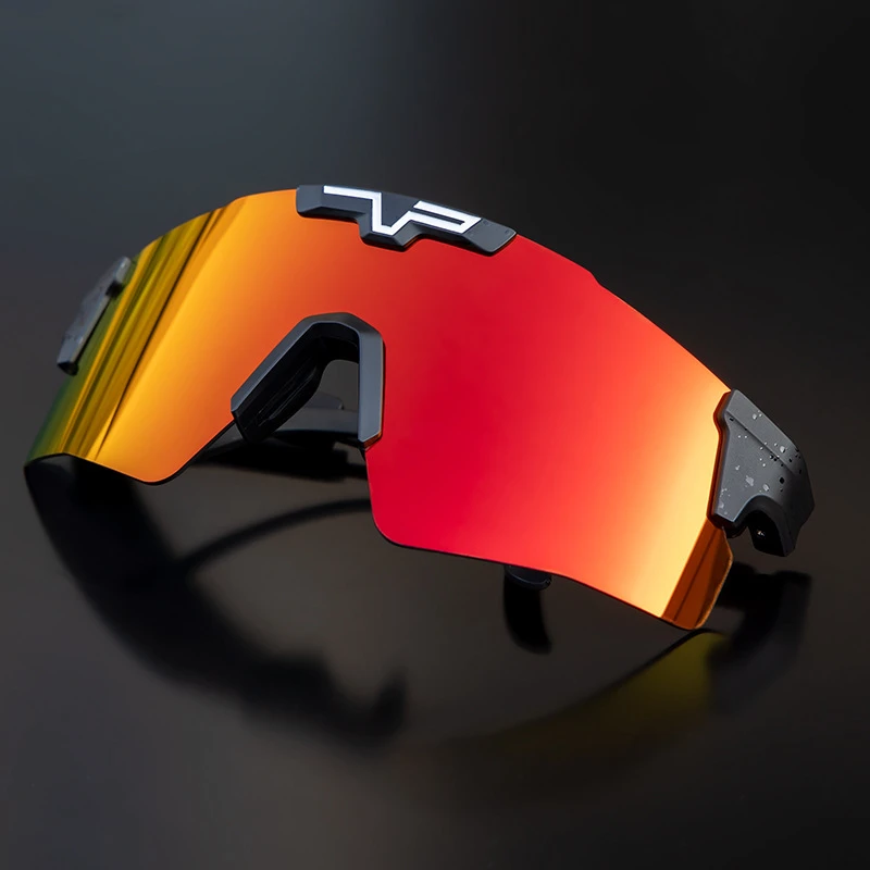 KAPVOE卡普沃炫彩偏光骑行眼镜简约男女款户外运动山地防风护目镜