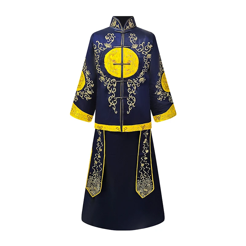 古来稀男士传统风皇帝装七件套下单联系客服