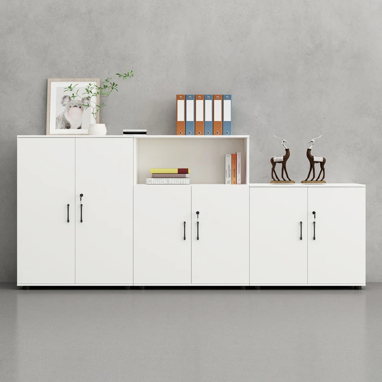 金鸾档案柜书柜矮柜资料柜办公柜子木质办公文件柜职员办公家具