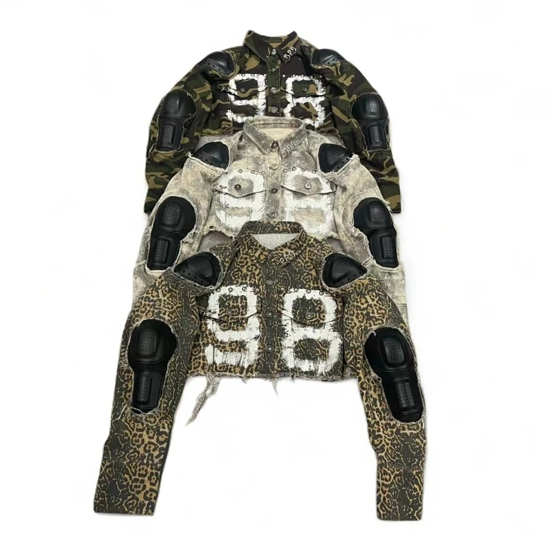 Coew July 原创设计 护甲牛仔外套Crazy2.0 198清仓商品No退No换