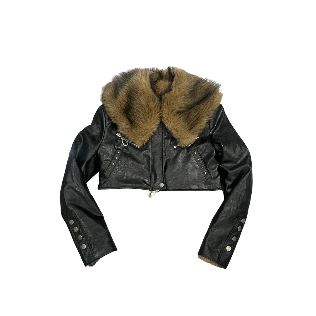 Coew July 原创设计  两面穿短款夹克 240