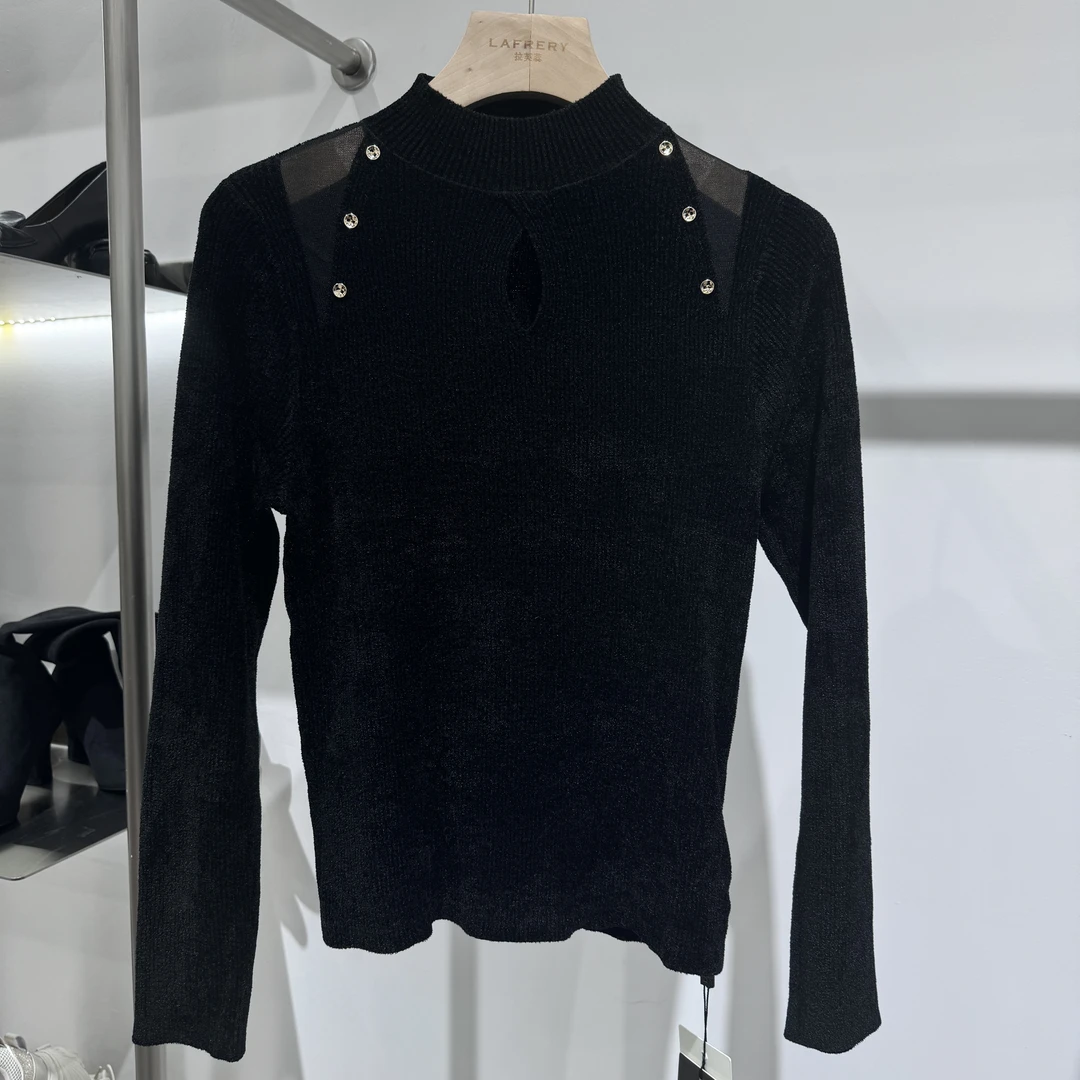 【年货节】双肩蕾丝镂空天鹅绒