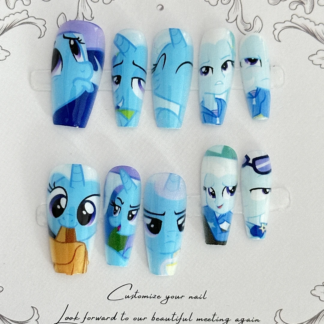 小马宝莉痛甲--进店搜IP--二次元痛甲动漫穿戴甲