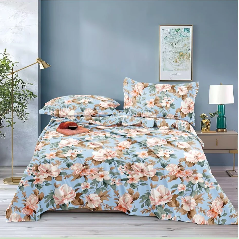 【春风】双人床单 尺寸2.4X2.4米正宗山东老粗布 吸汗透气厚款床单