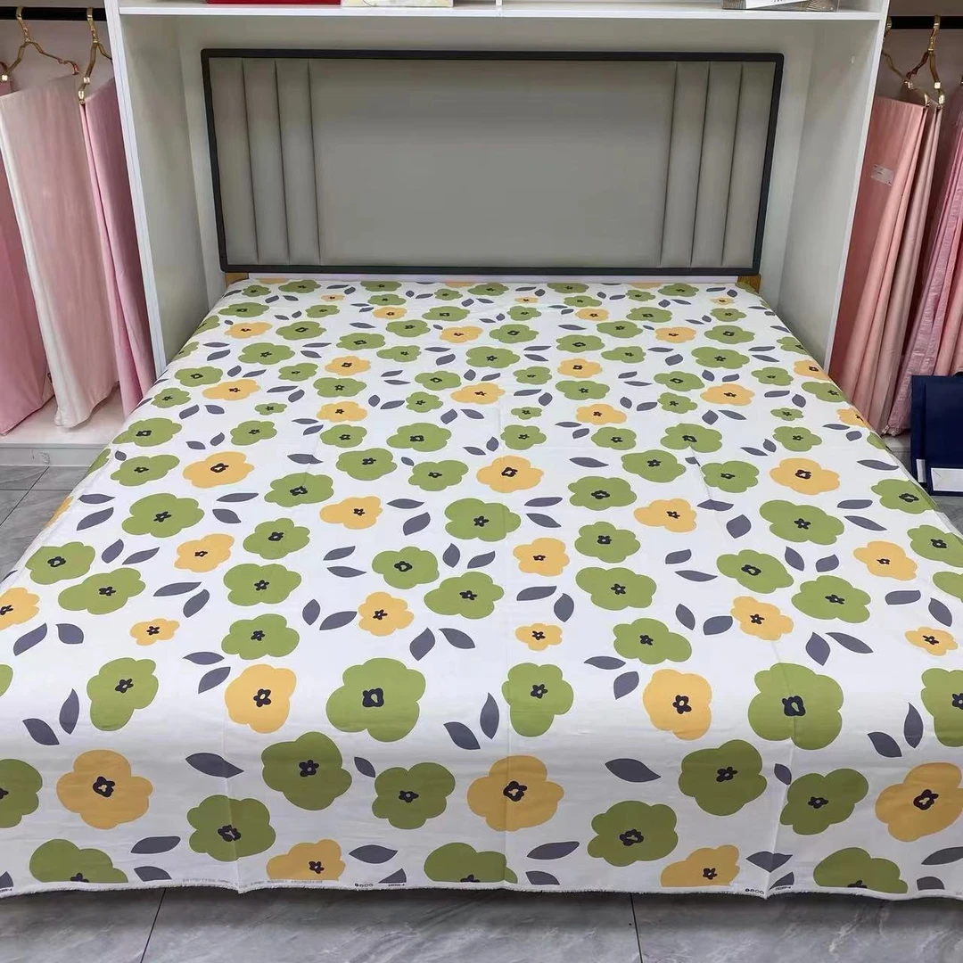 【花间】布块 尺寸3.5X2.4米 纯棉简约亲肤 软糯舒适四季款 不加工