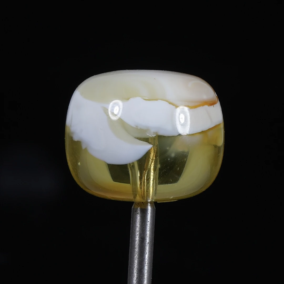 15mm妖花老型天然蜜蜡单珠O2精工配饰原矿俄料无优化高档保真蜜蜡