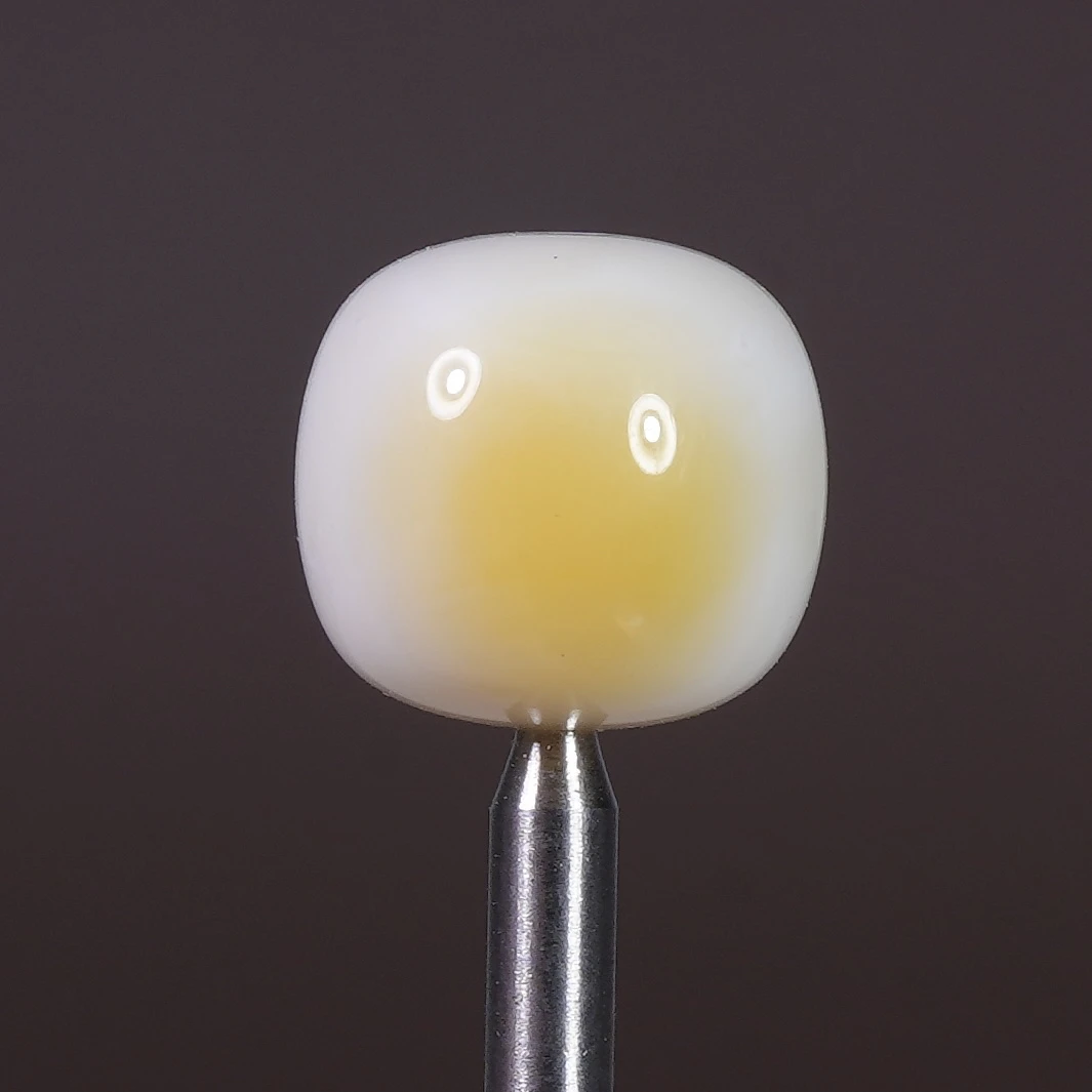 9.4*8.8白蜡蜜蜡老型单珠F38精工配饰原矿天然俄料无优化高档蜜蜡