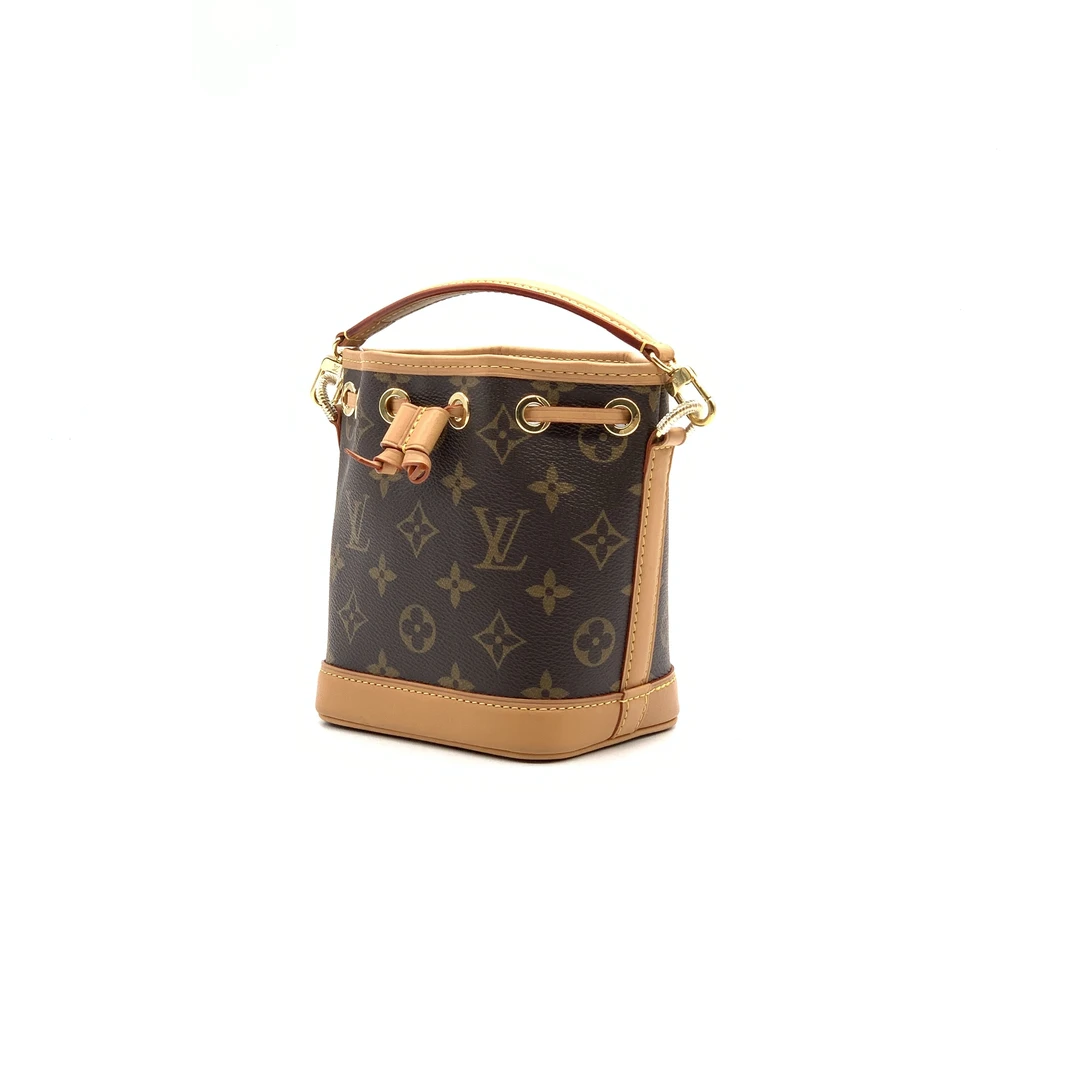 95新 LouisVuitton/路易威登 牛奢网/水桶noenano斜挎包