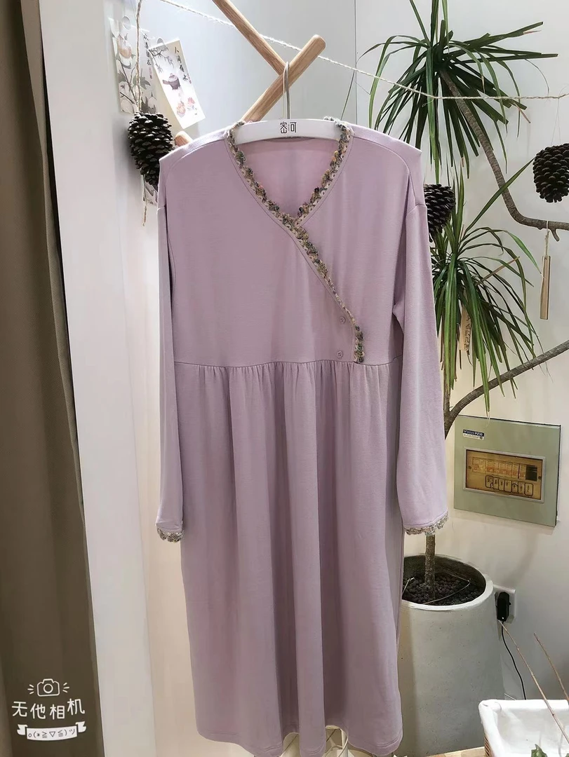 【蟲子姐姐专属】242-188朵朵可可女2024秋冬家居服套装睡衣长袖