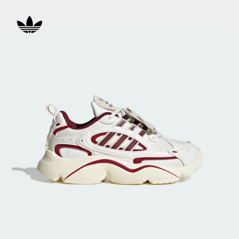 阿迪达斯三叶草儿童鞋男小童轻盈百搭运动老爹鞋 OZMILLEN JR8004