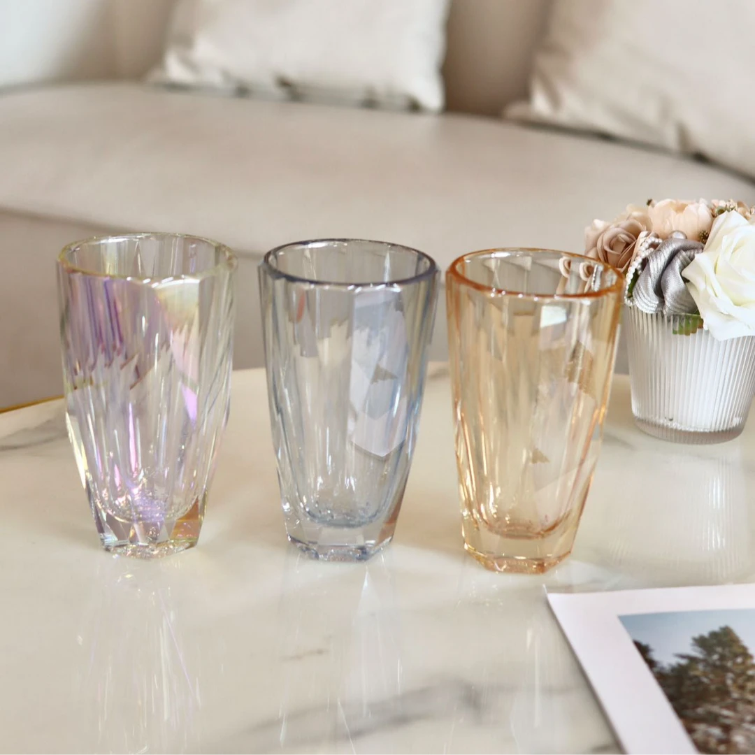 Lisa专属 水晶玻璃杯主人茶杯喝水杯大容量