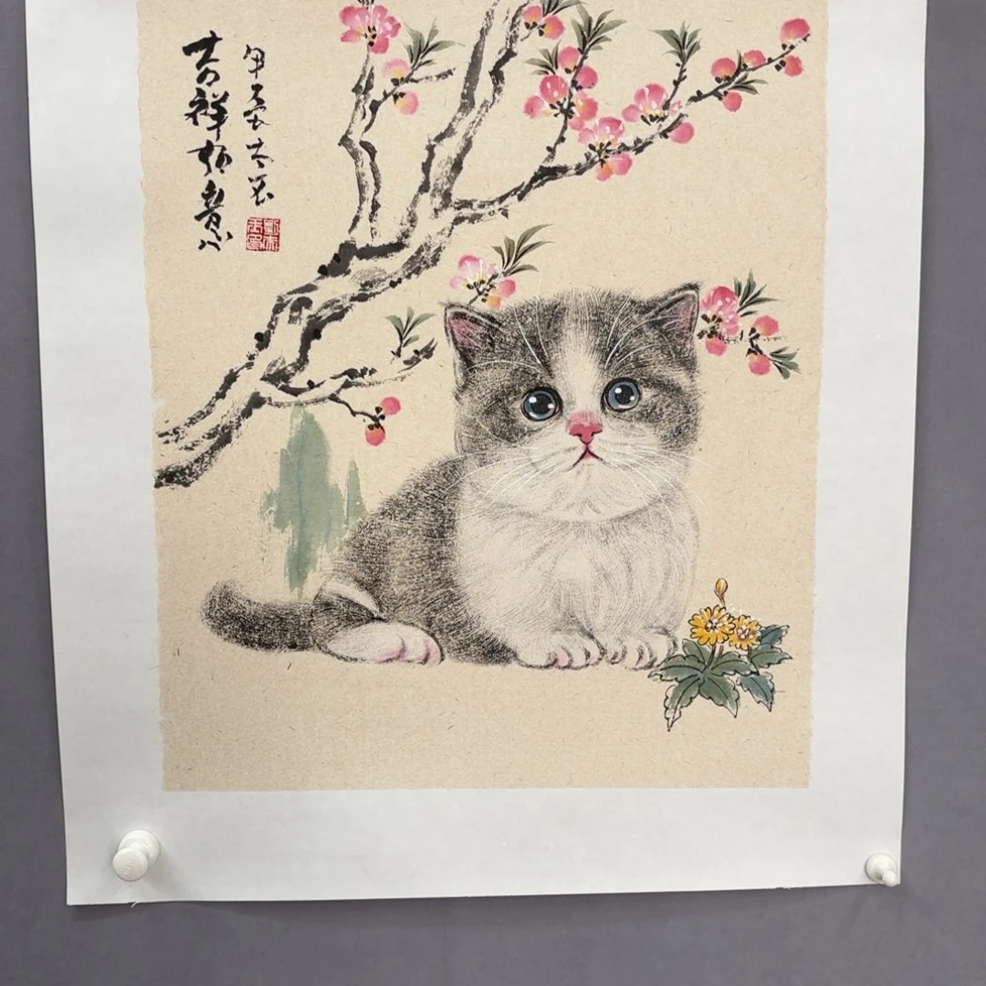 绘画艺术家真人真迹