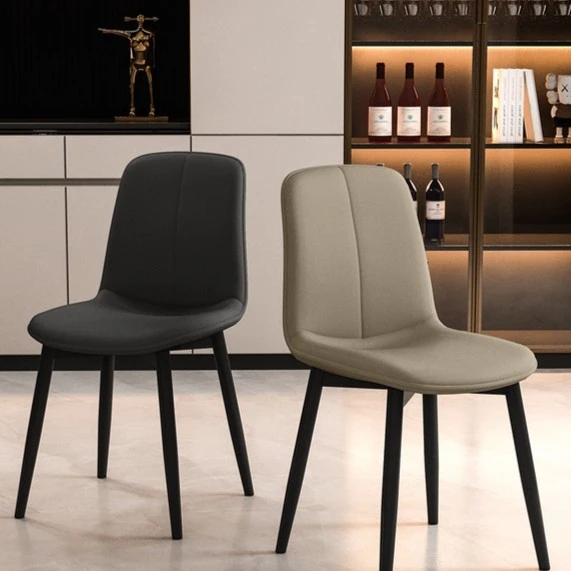 极简书桌椅餐椅轻奢现代北欧办公家用凳子餐厅意式轻奢酒店专用