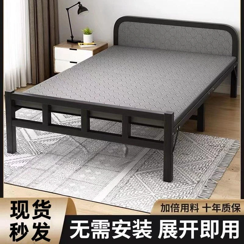 折叠床单人床家用午睡床办公室午休床宿舍铁艺出租屋简易床陪护床