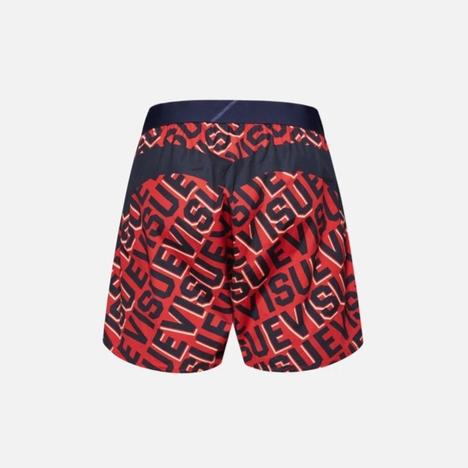 EVISU 春秋男士满地标志印花宽松棉中腰四角内裤2ESHTM2UW531BXCT