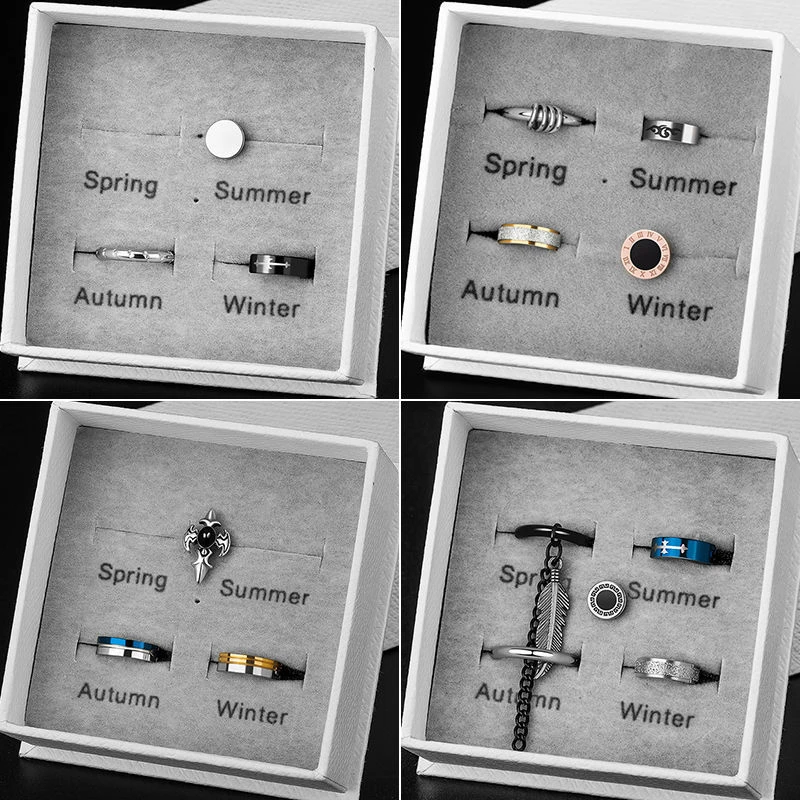 钛钢耳饰 耳钉潮流个性男款单只耳环黑色有耳洞套装男士网红气质