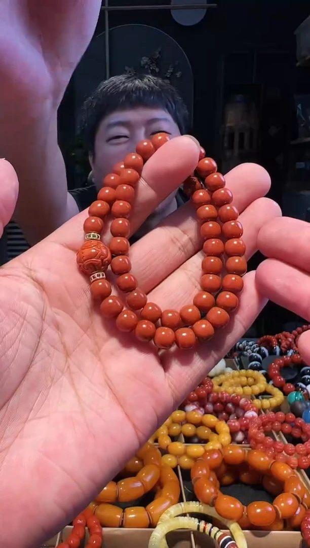 【闪购商品】南红玛瑙手串未镶嵌8+双绕