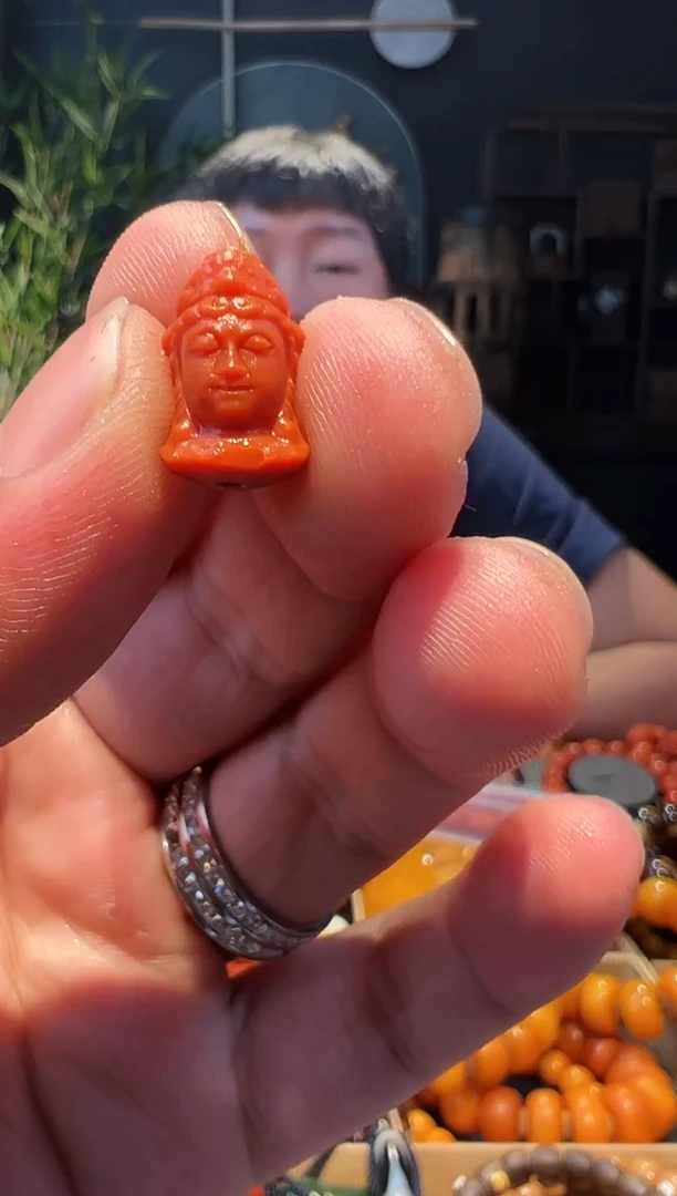 【闪购商品】南红玛瑙吊坠(不含链)未镶嵌精雕正面观音