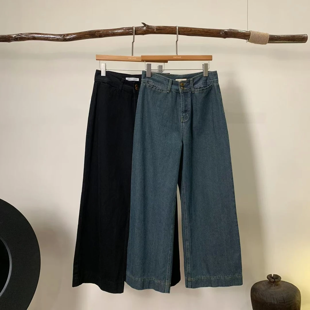 秋冬新款牛仔裤遮肉牛仔裤DK1390