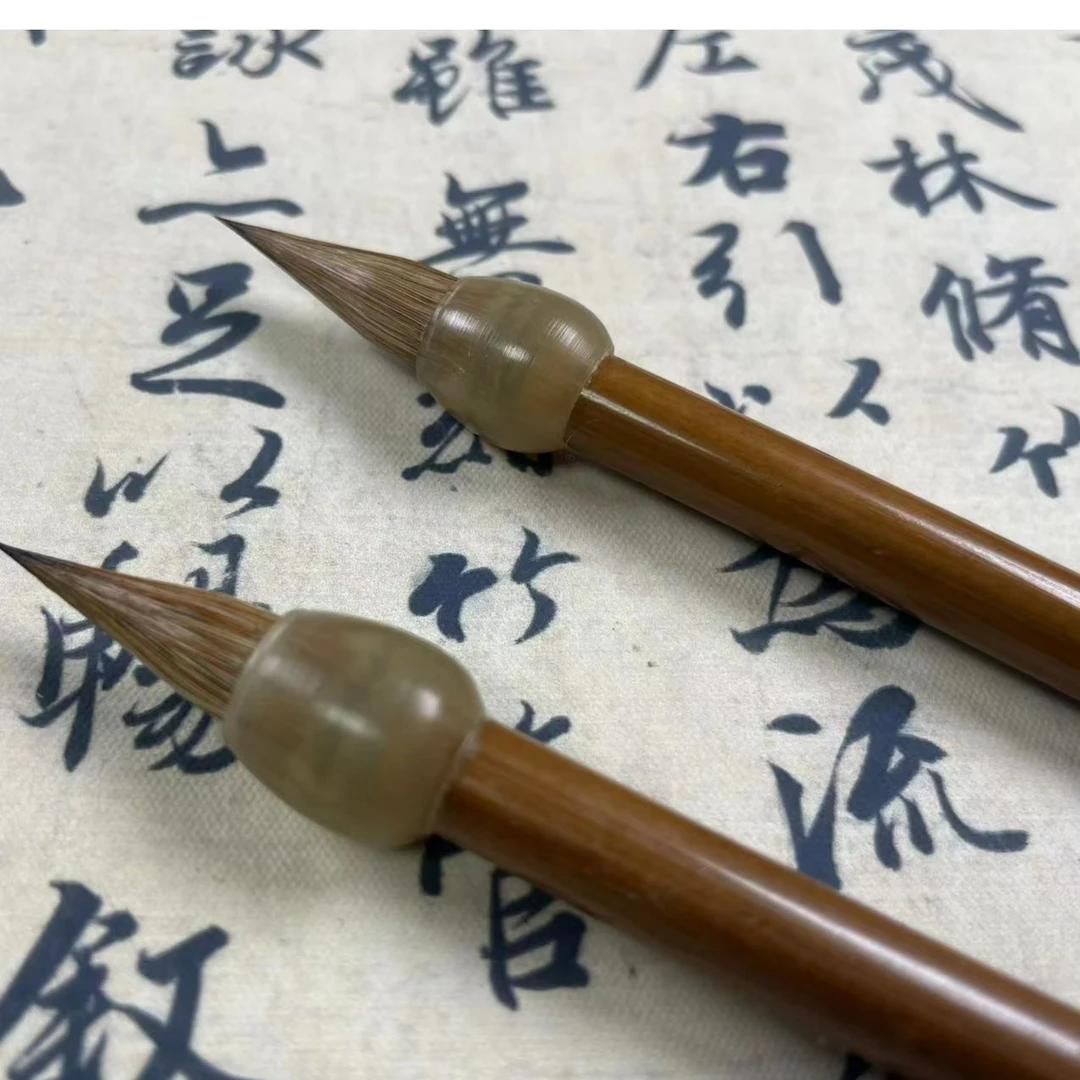 鸡狼毫山水颜体草书麻姑仙坛记章草国画书法毛笔鸡距笔
