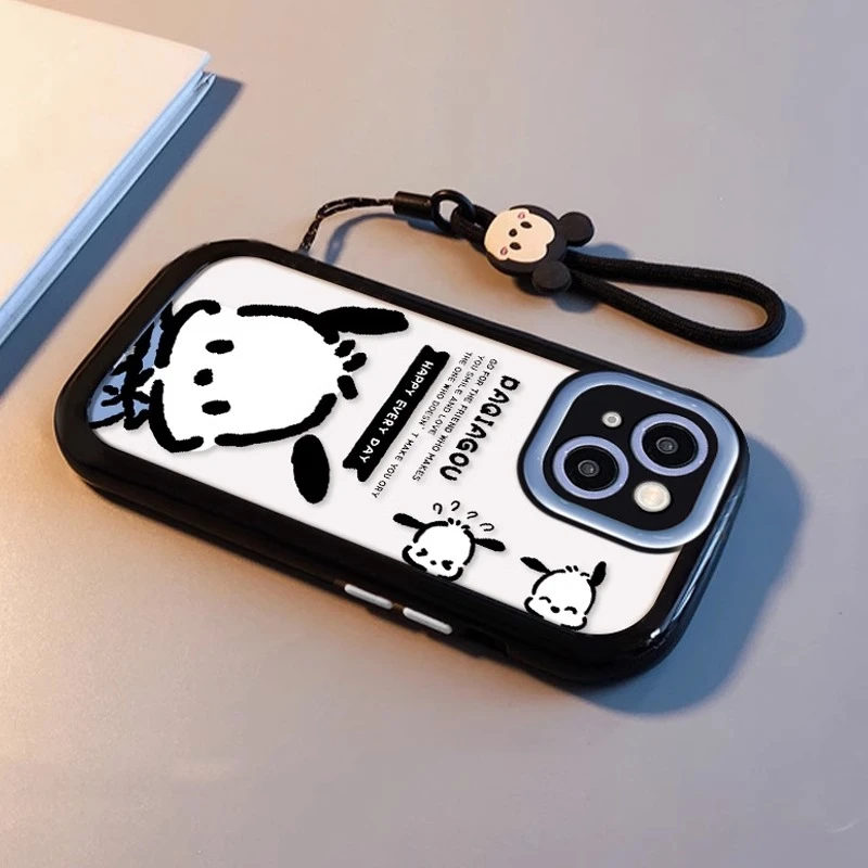 适用苹果15promax手机壳iphone16全包13防摔新款简约时尚开心帕恰