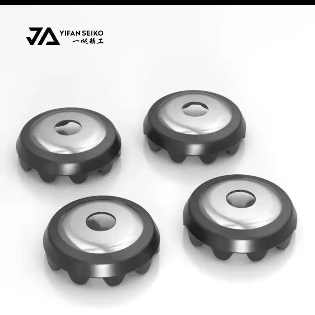 一帆精工钓箱加厚升降脚脚爪加厚包塑防刮防护防滑保护包塑地抓