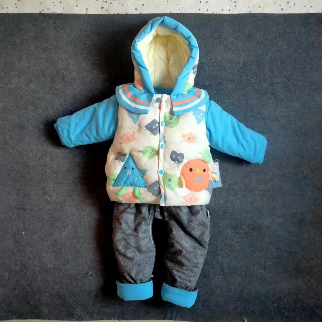 马甲夹棉 开档 三件套