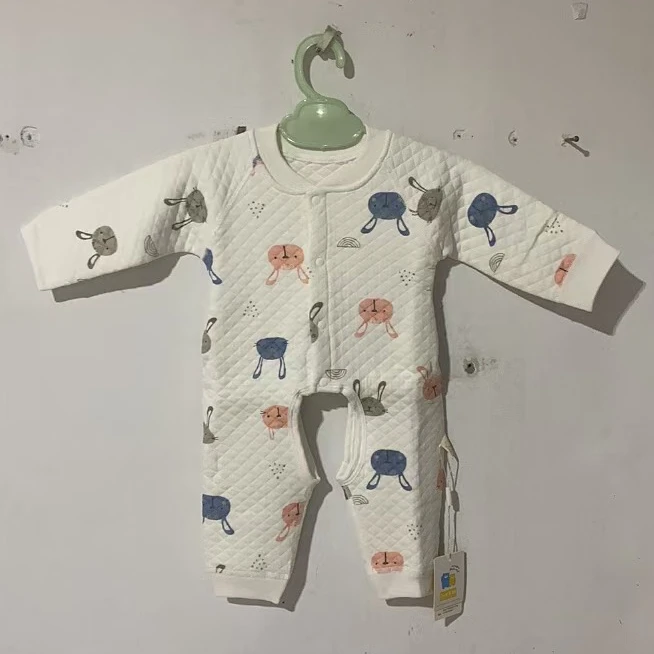 初来 保暖开档哈衣