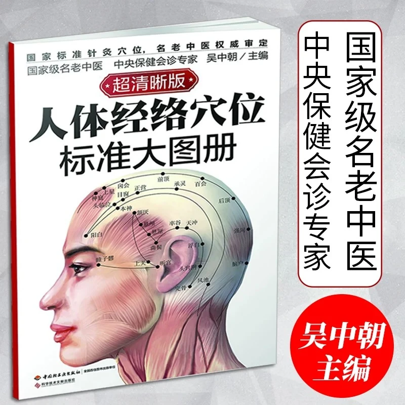 轻工 人体经络穴位标准大图册