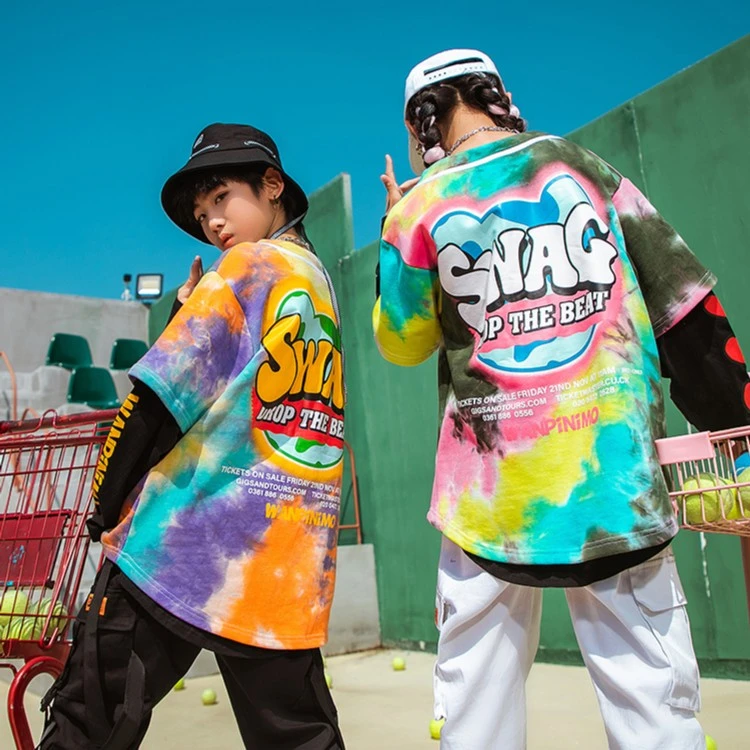 顽皮尼莫潮牌儿童街舞服童装孤品