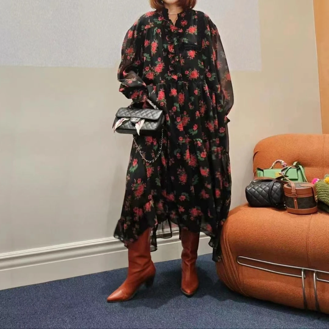 女士连衣裙长裙气质百搭