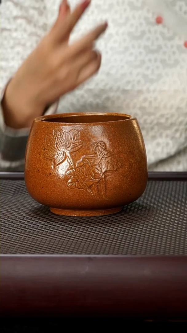 【闪购商品】紫砂茶具莲花水洗