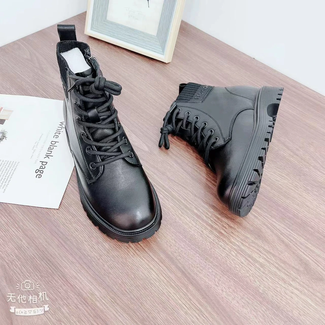 秋冬新款马丁靴女靴短靴子复古马丁靴四季款55-728