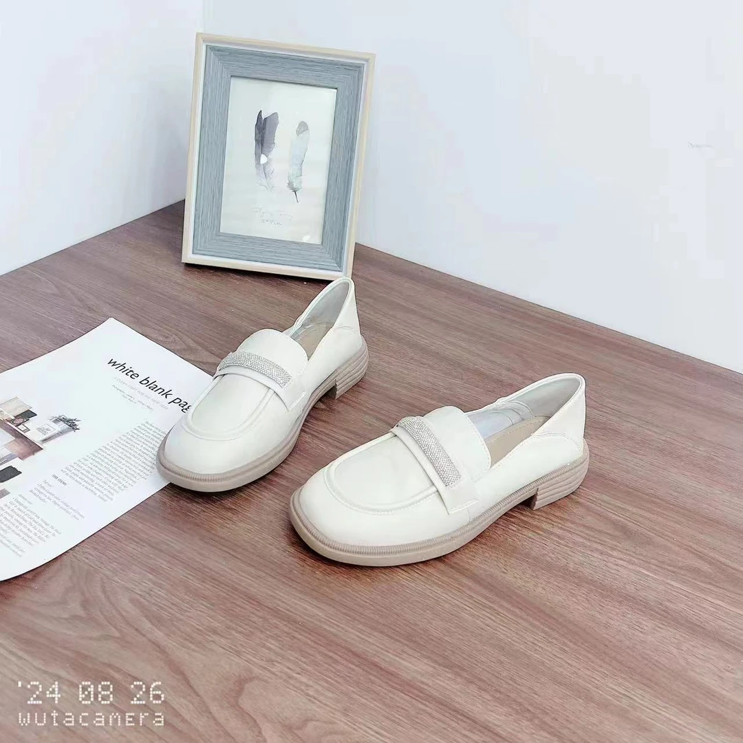 谢公子英伦风小皮鞋女日系休闲时尚乐福鞋3060-1