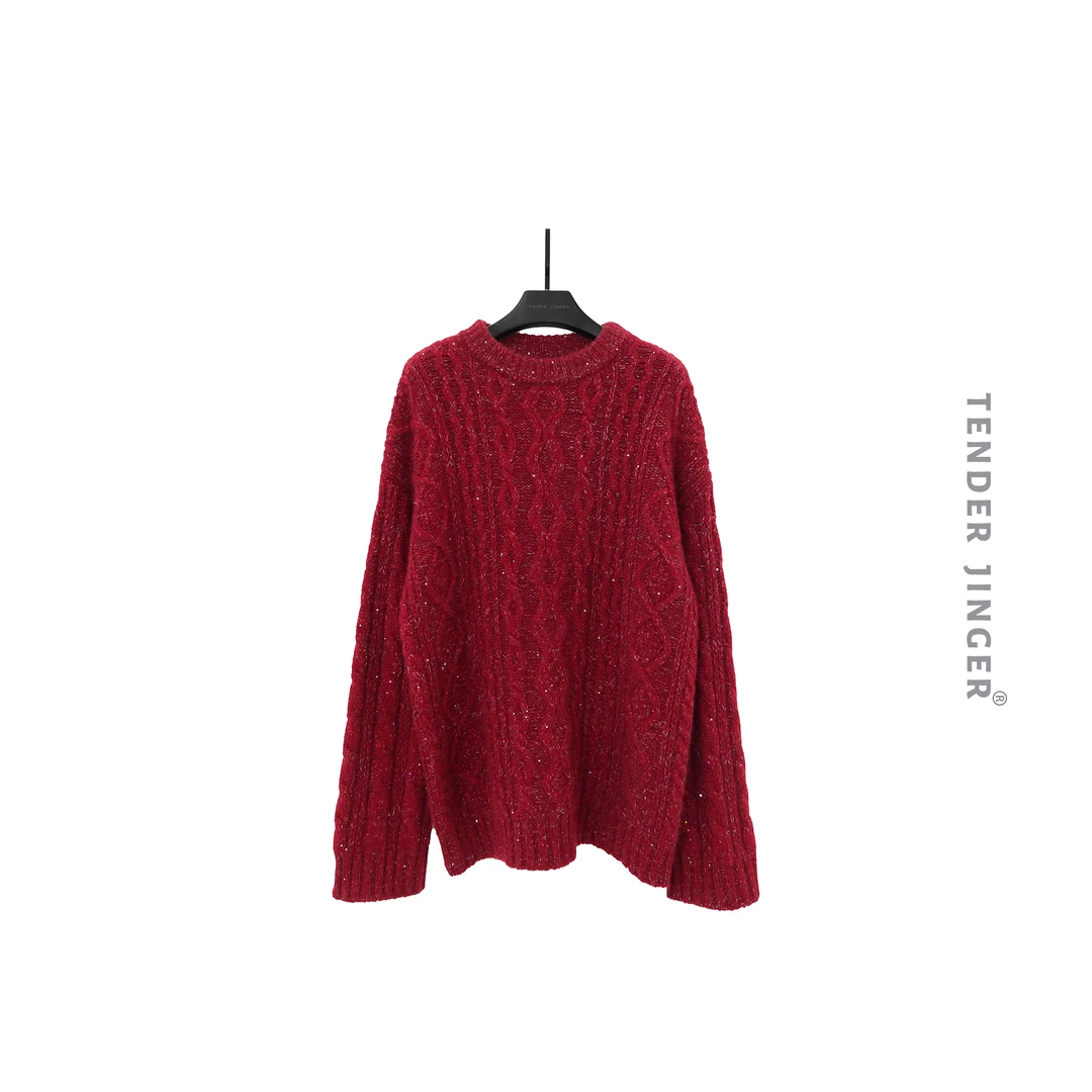 【专柜】2023秋冬高级感慵懒风针织衫T2311SZZ49616