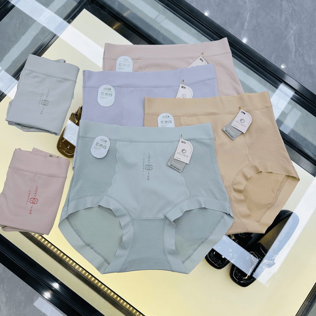 AL3148新款女士舒适透气简约内裤高弹三角裤短裤