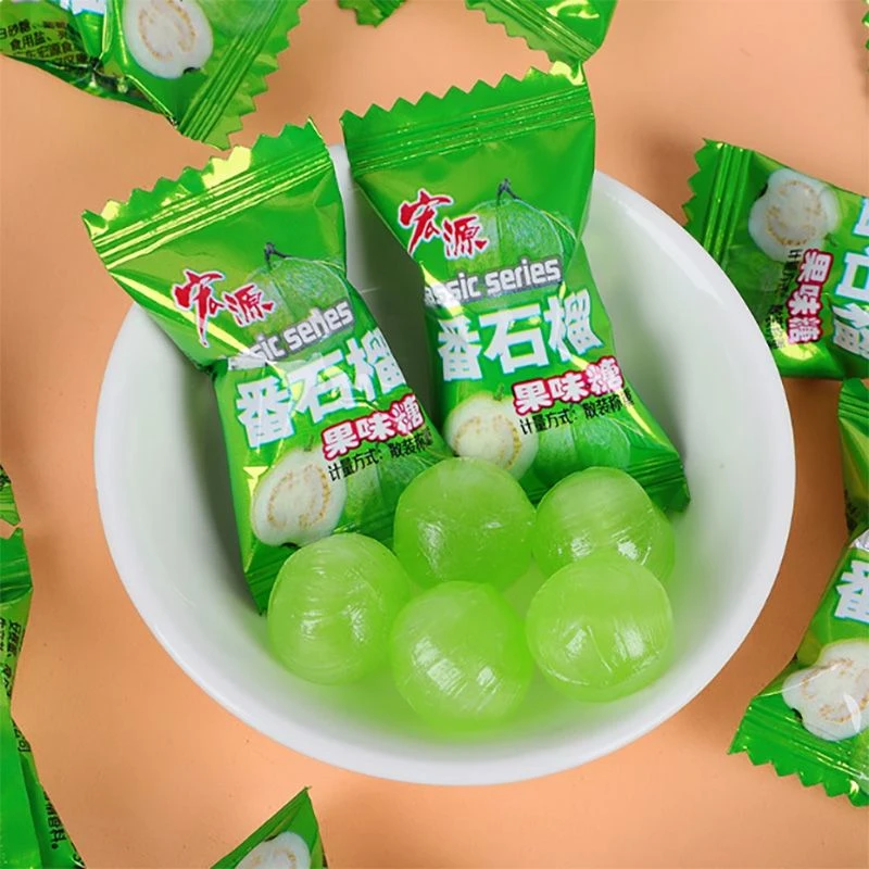 宏源番石榴果味糖果芭乐味水果硬糖80后怀旧零食解馋休闲零食小吃