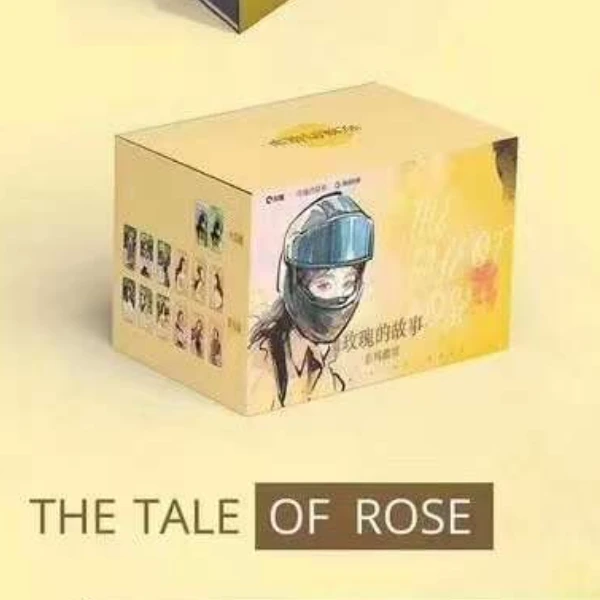 谷圈《玫瑰的故事》系列徽章（代拆盲盒）小熊