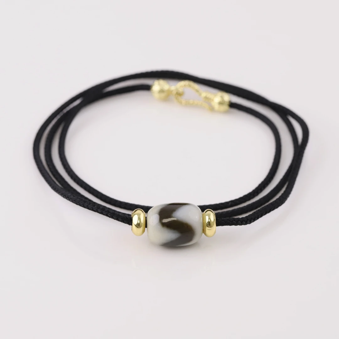 S0929-1【虎牙天天玛瑙珠】挂链、项链文玩配饰